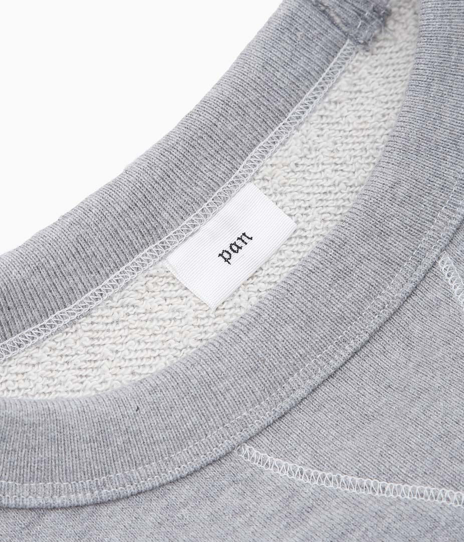 PAN ''HALF SLEEVE TAIL SWEAT'' (GRAY)