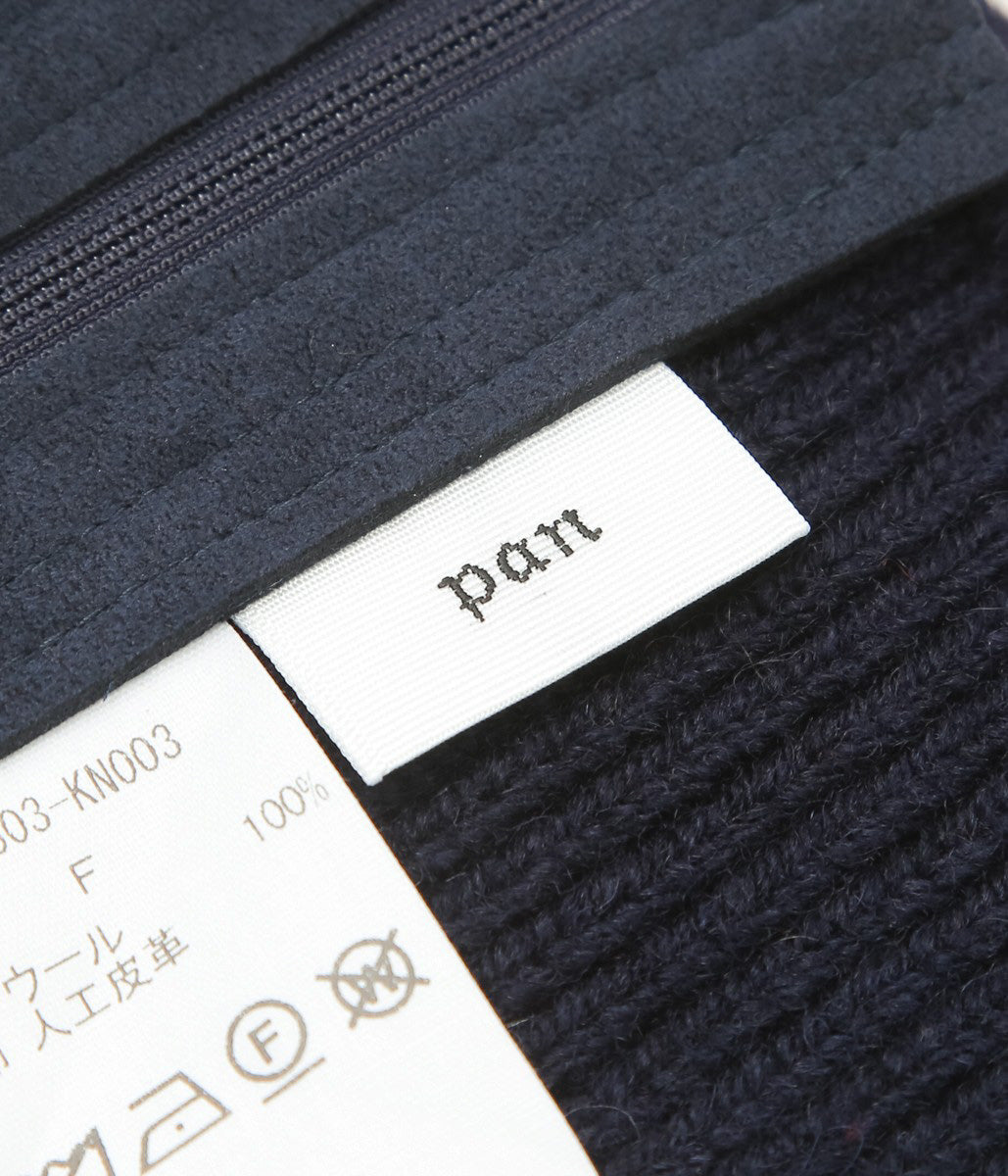 PAN ''MERINO WOOL CORSET'' (NAVY)
