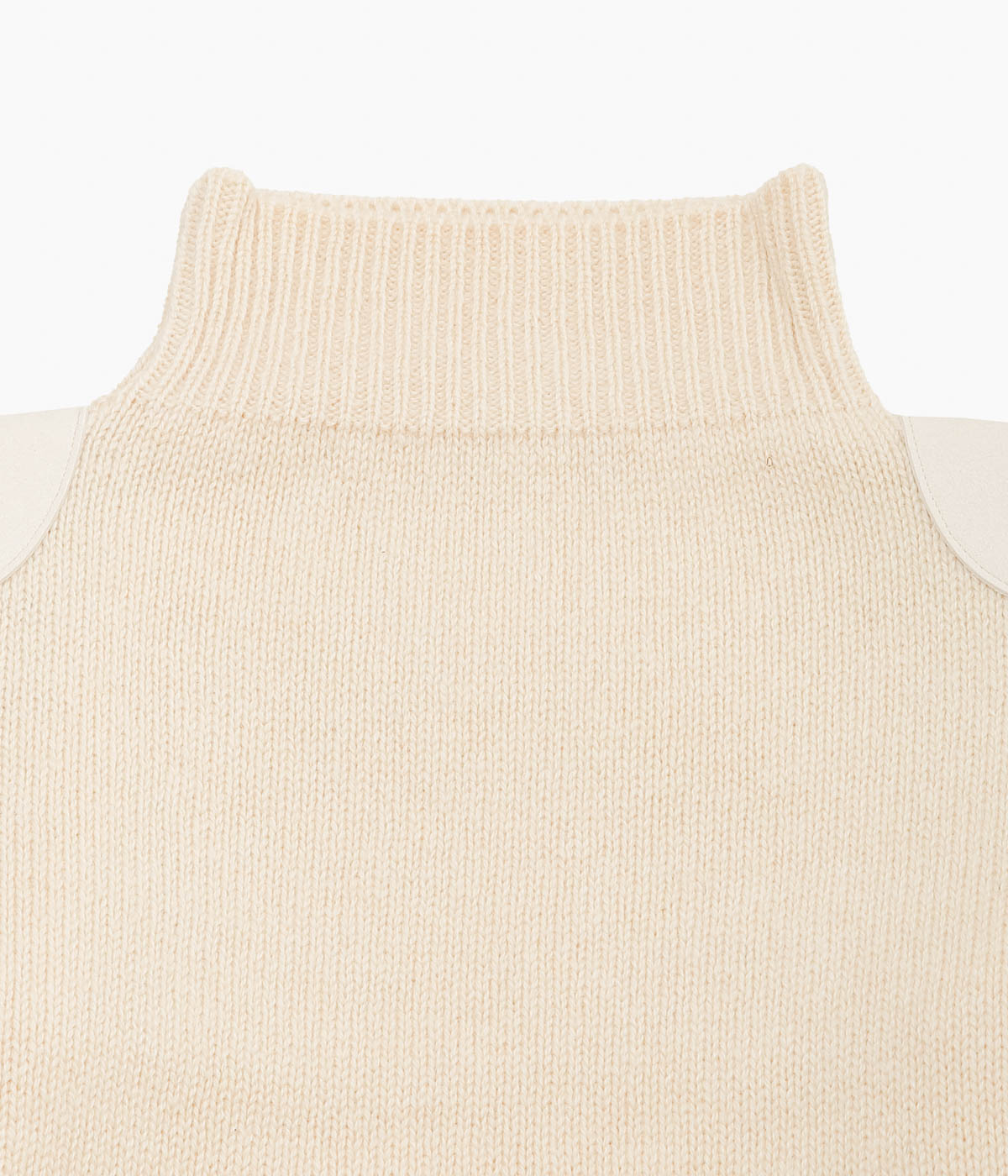 PAN ''MERINO WOOL SHOULDER KNIT'' (CREAM)