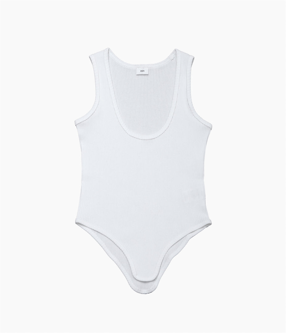 PAN ''ZINK RIB TAIL TANK'' (WHITE)