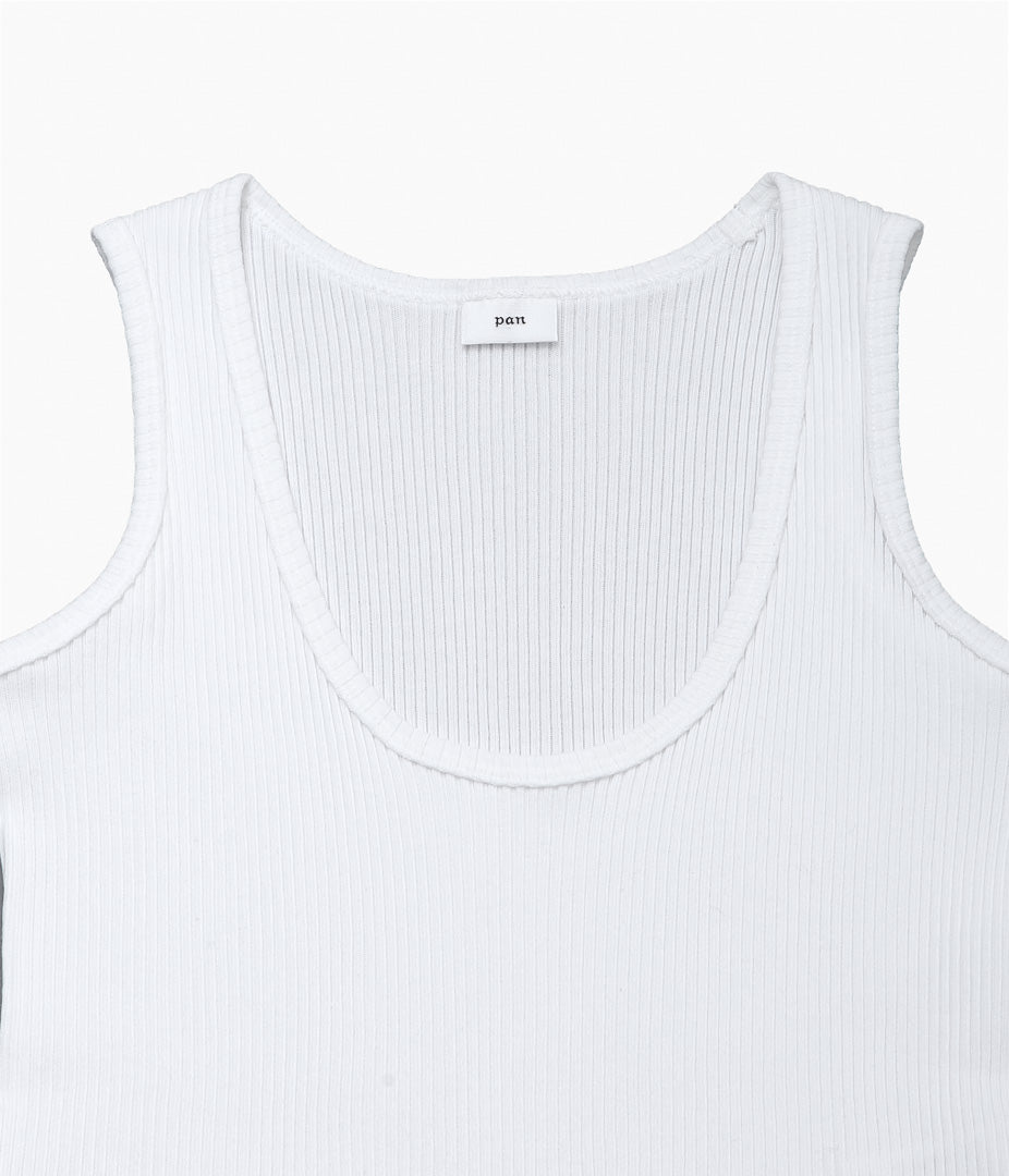 PAN ''ZINK RIB TAIL TANK'' (WHITE)