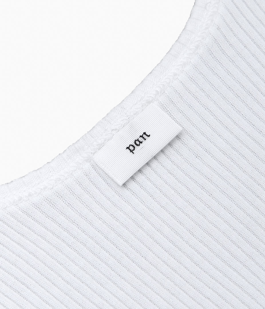 PAN ''ZINK RIB TAIL TANK'' (WHITE)