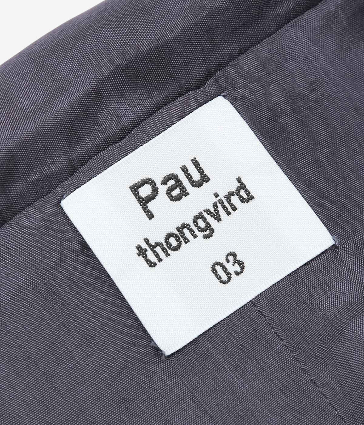 PAU THONGVIRD "ZENA Reversible Jacket" (BLACK / DK NAVY)