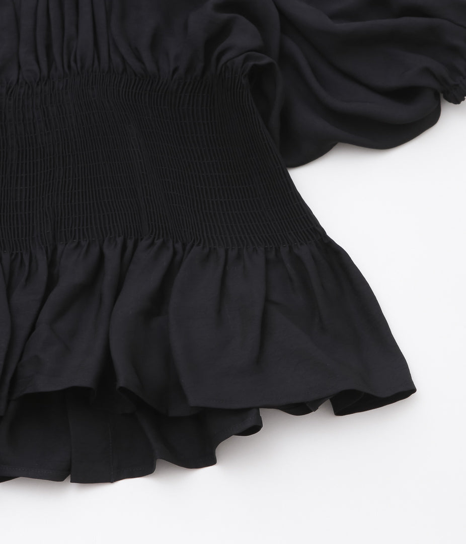 RENATA BRENHA ''COLOMBINA TOP'' (BLACK)