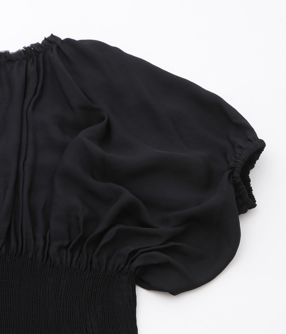 RENATA BRENHA ''COLOMBINA TOP'' (BLACK)