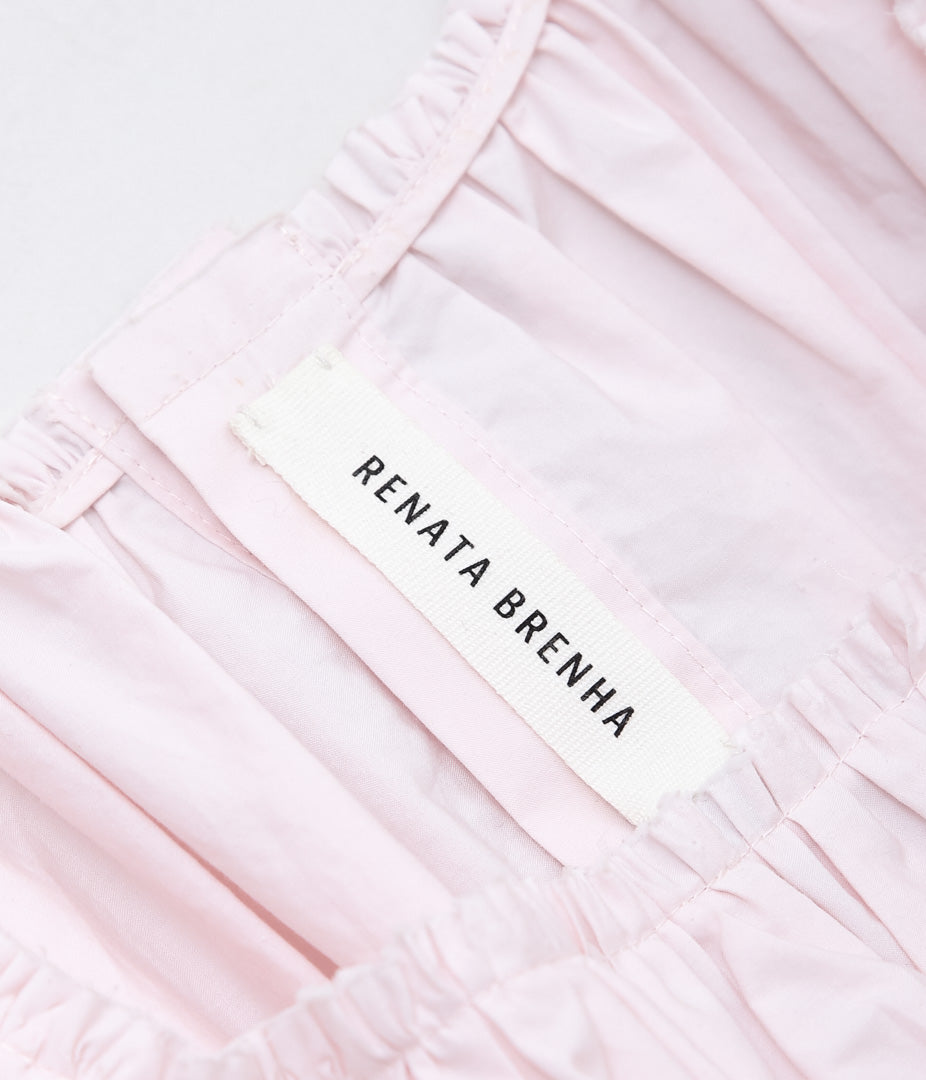 RENATA BRENHA ''COLOMBINA TOP'' (LIGHT PINK)