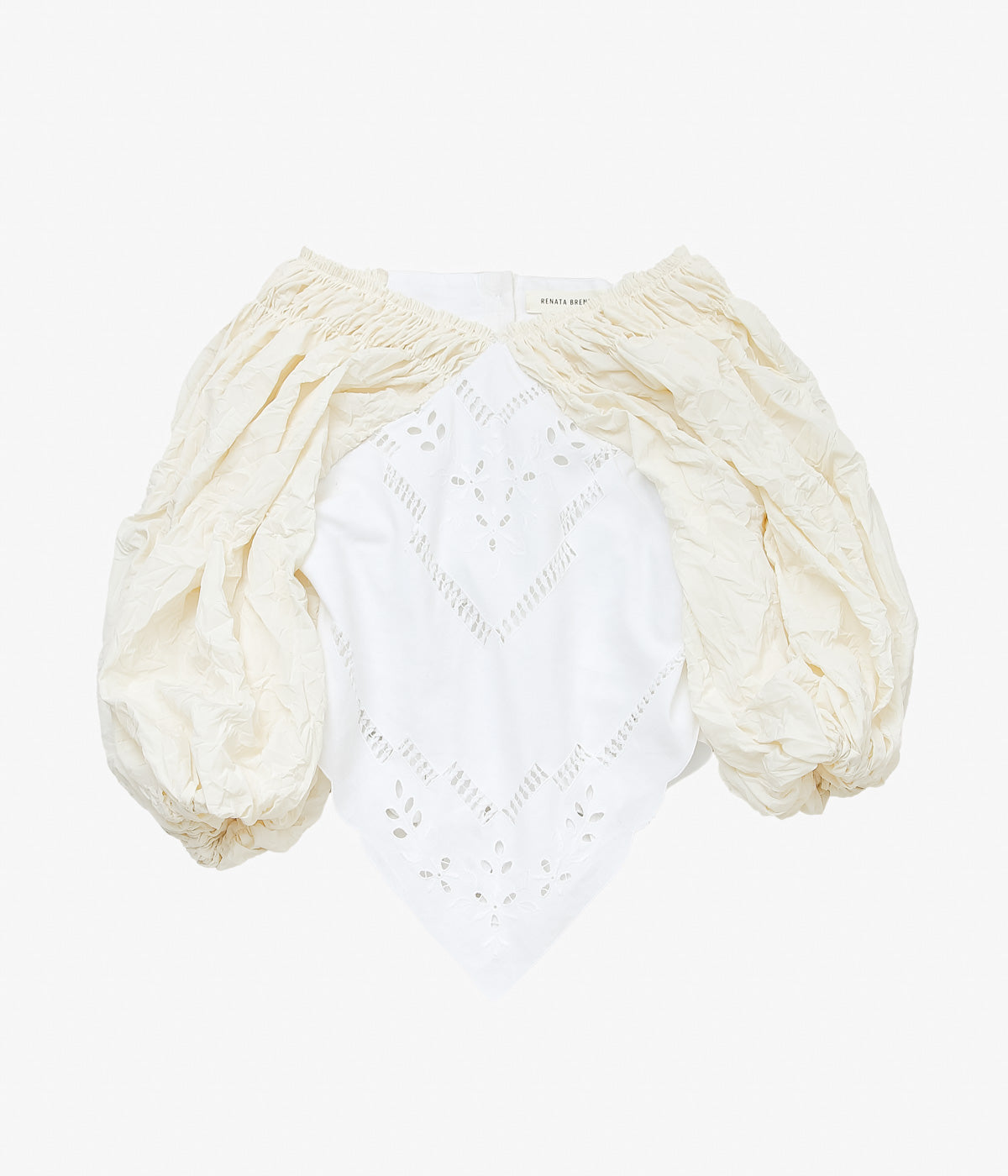 RENATA BRENHA ''CORAZON TOP'' (OFF WHITE) – THE STORE BY MAIDENS
