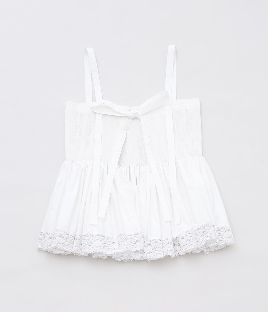 RENATA BRENHA ``GAL TOP'' (VINTAGE LACE WHITE)