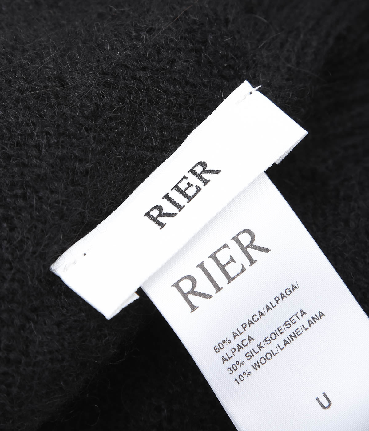 RIER ''BEENIE'' (BLACK ALPACA)