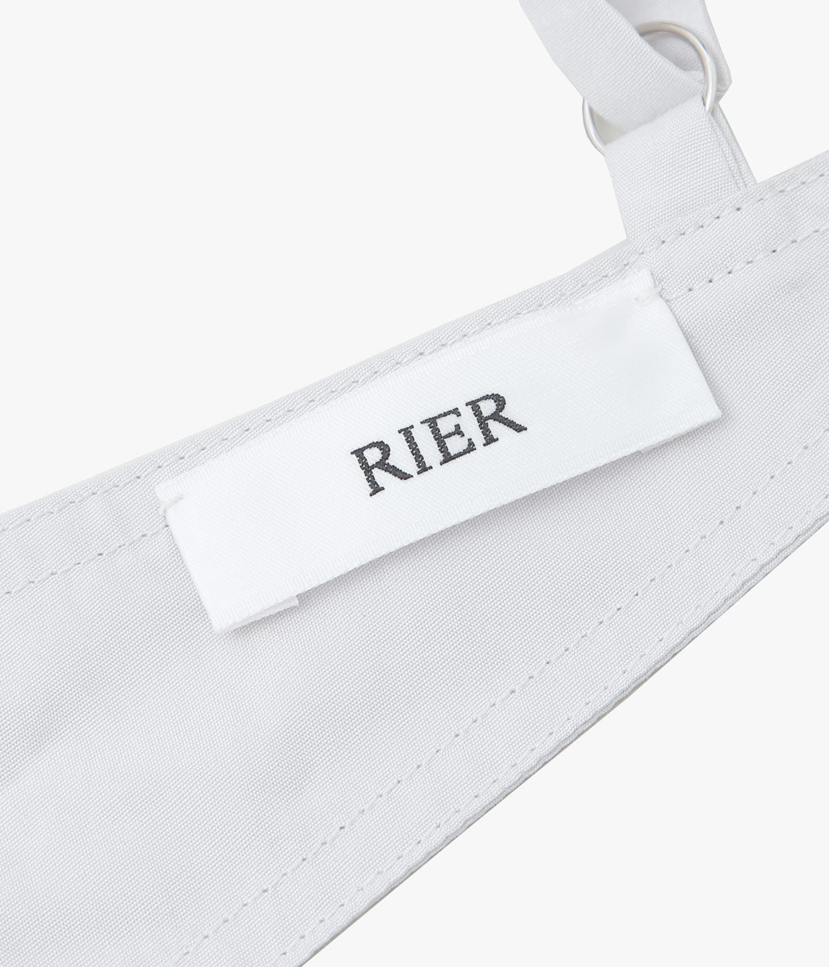 RIER ''BRA'' (LIGHT GREY FLOWERS POPELINE)