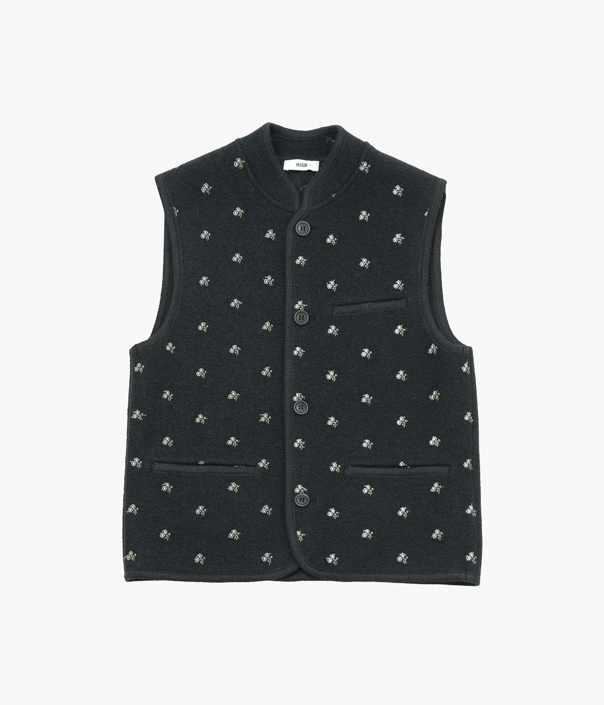 RIER ''WALKER GILET'' (PLOMBE FLOWERS DENSE)