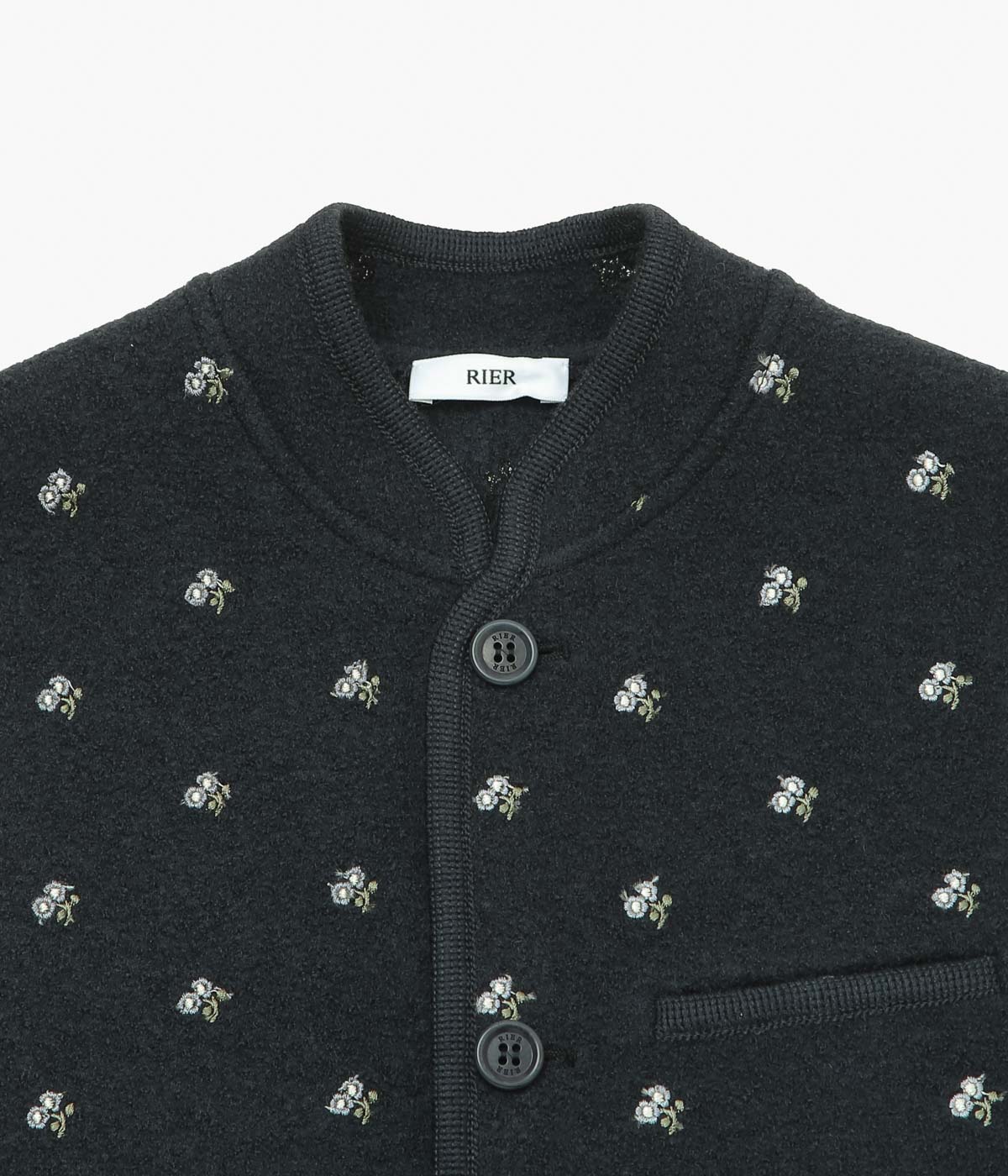 RIER ''WALKER GILET'' (PLOMBE FLOWERS DENSE)