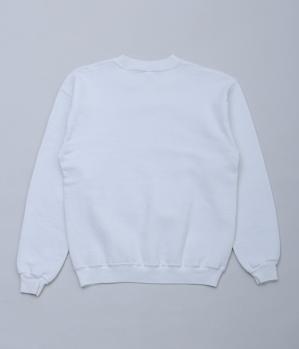 USED&VINTAGE ``RUSSELL 80s SWEATSHIRT'' (WHITE)