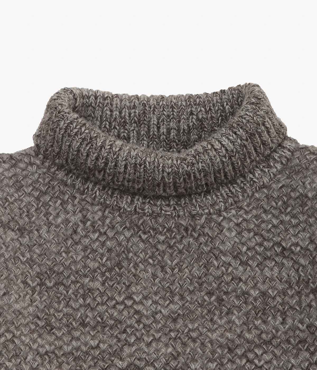 S.E.H KELLY '' GANSEY |LAMBS WOOL KNIT'' (MALT)