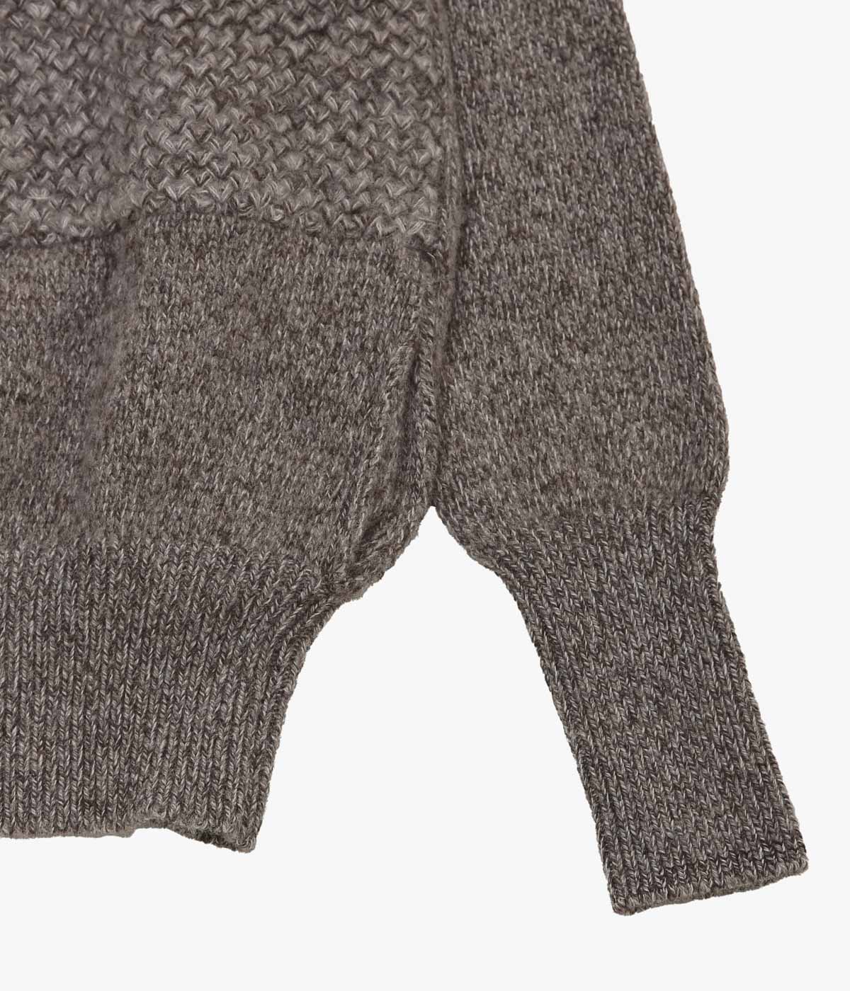 S.E.H KELLY '' GANSEY |LAMBS WOOL KNIT'' (MALT)