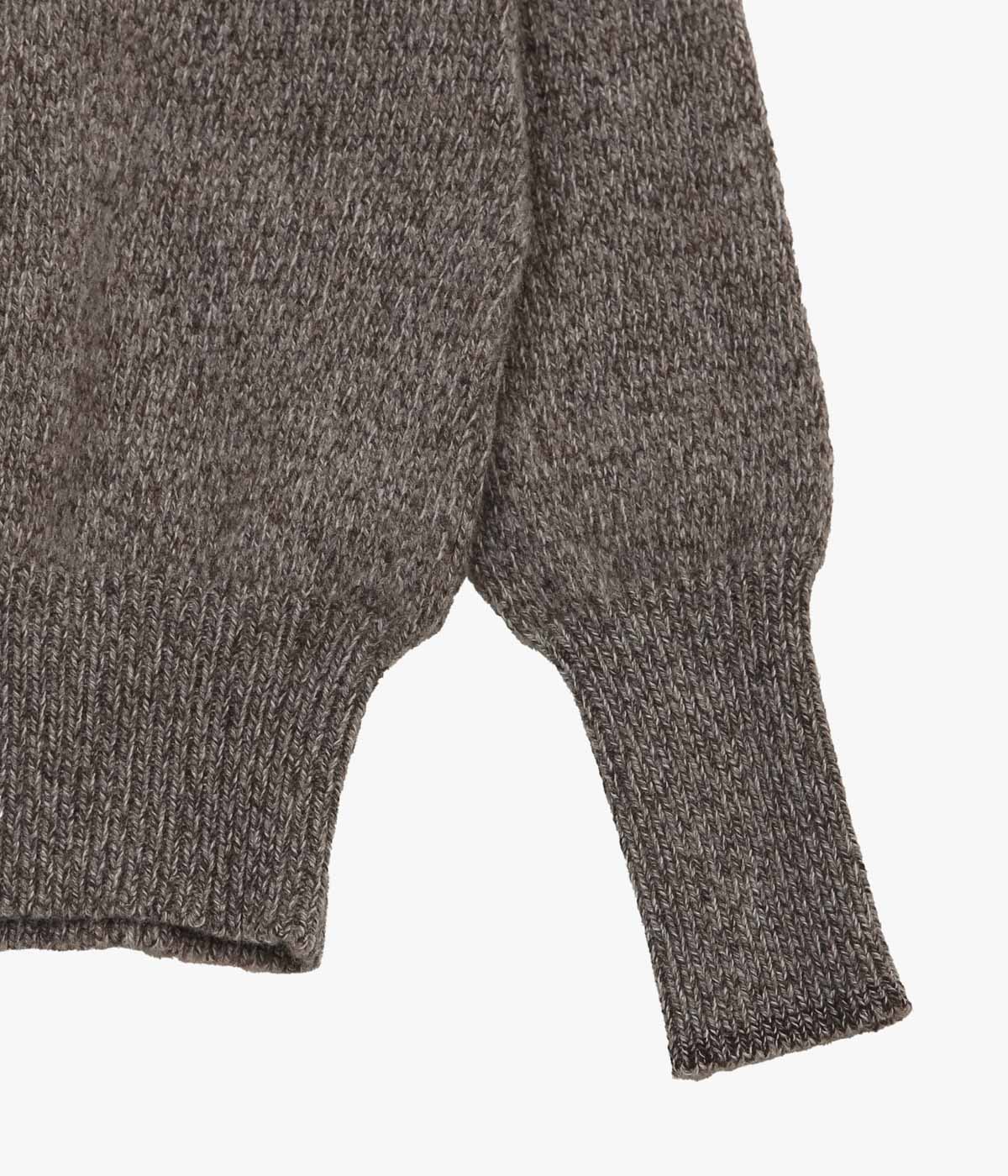 S.E.H KELLY '' GANSEY |LAMBS WOOL KNIT'' (MALT)