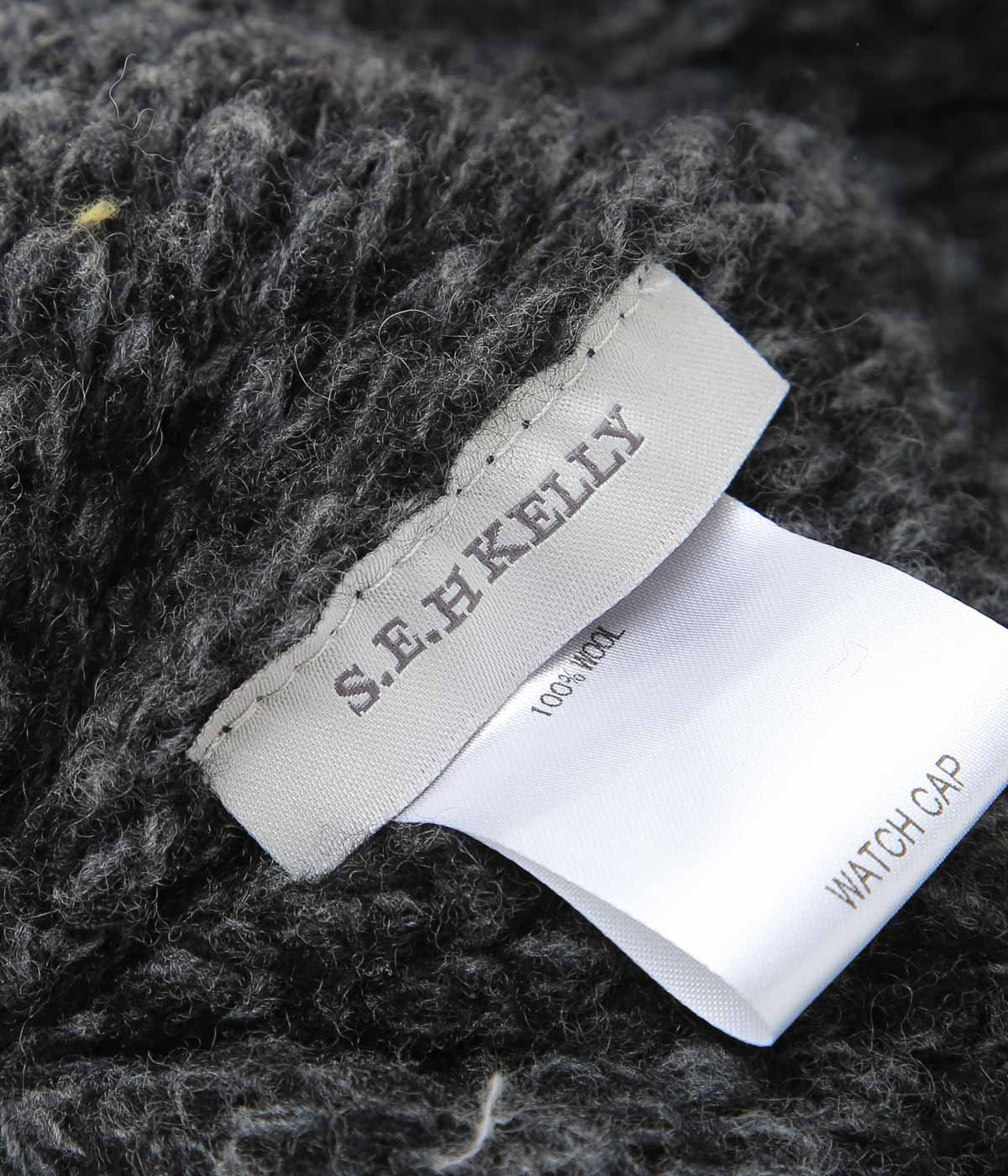 S.E.H KELLY ''WATCH CAP'' (CHARCOAL)