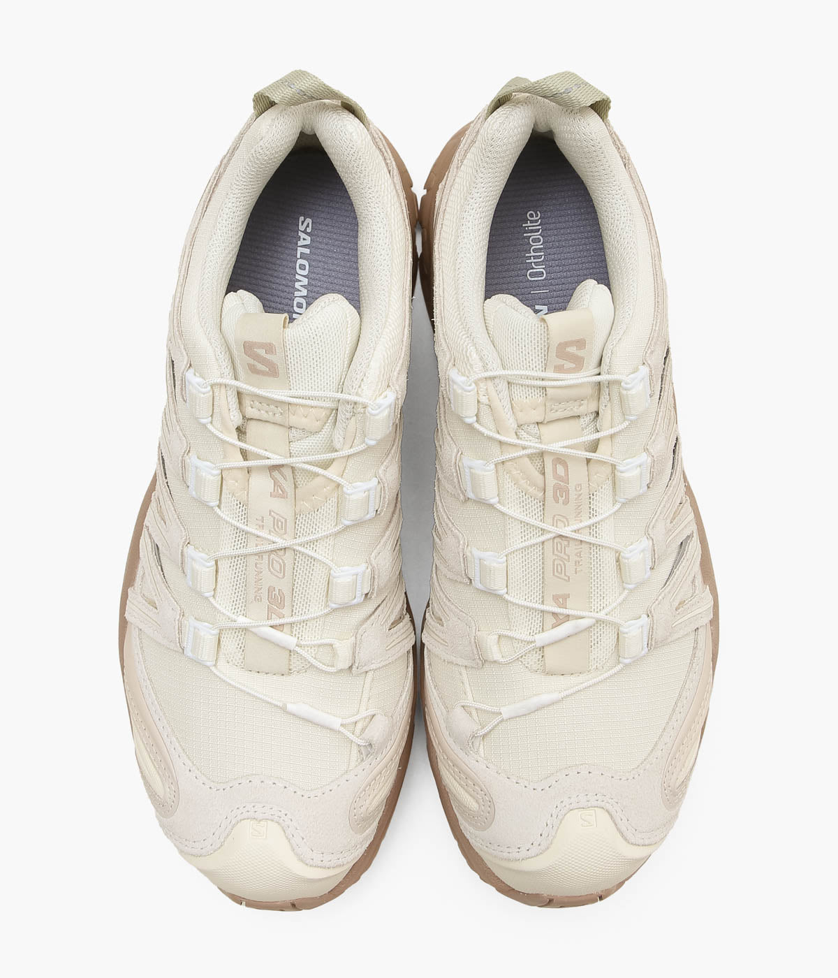 SALOMON ''XA PRO 3D SUEDE'' (VANILLA ICE/NATURAL/CEMENT)