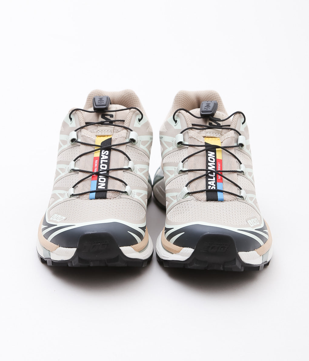 SALOMON ''XT-6'' (OXFORD TAN/CARBON/CLEARLY AQUA)