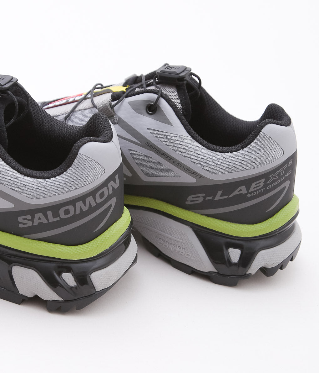 SALOMON ''XT-6'' (ALLOY/BLACK/DARK CITRON)