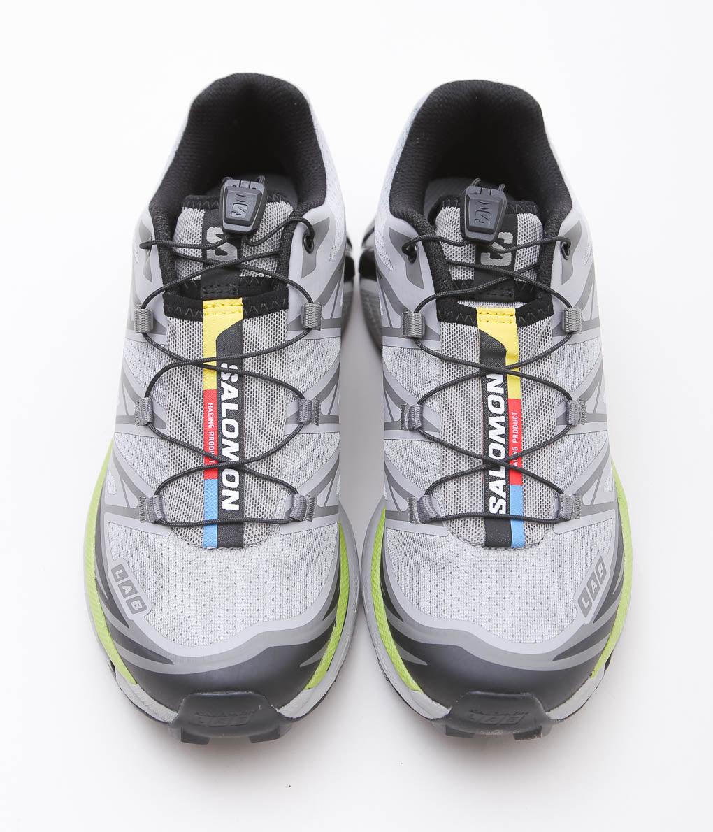 SALOMON ''XT-6'' (ALLOY/BLACK/DARK CITRON)