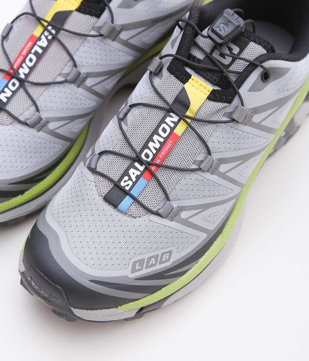 SALOMON ''XT-6'' (ALLOY/BLACK/DARK CITRON)