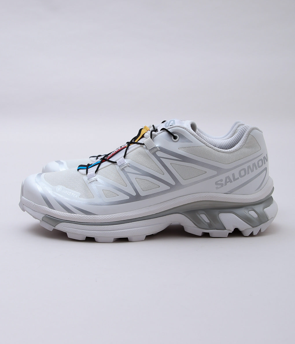 SALOMON ``XT-6 GTX'' (WHITE/WHITE/FTW SILVER)
