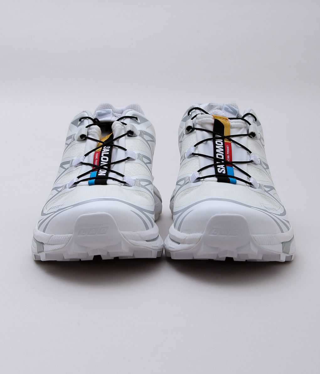 SALOMON ``XT-6 GTX'' (WHITE/WHITE/FTW SILVER)