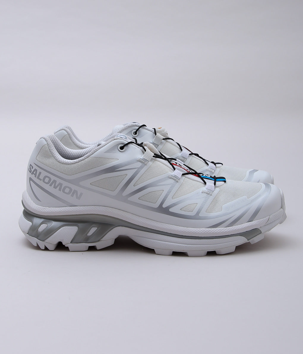 SALOMON ``XT-6 GTX'' (WHITE/WHITE/FTW SILVER)