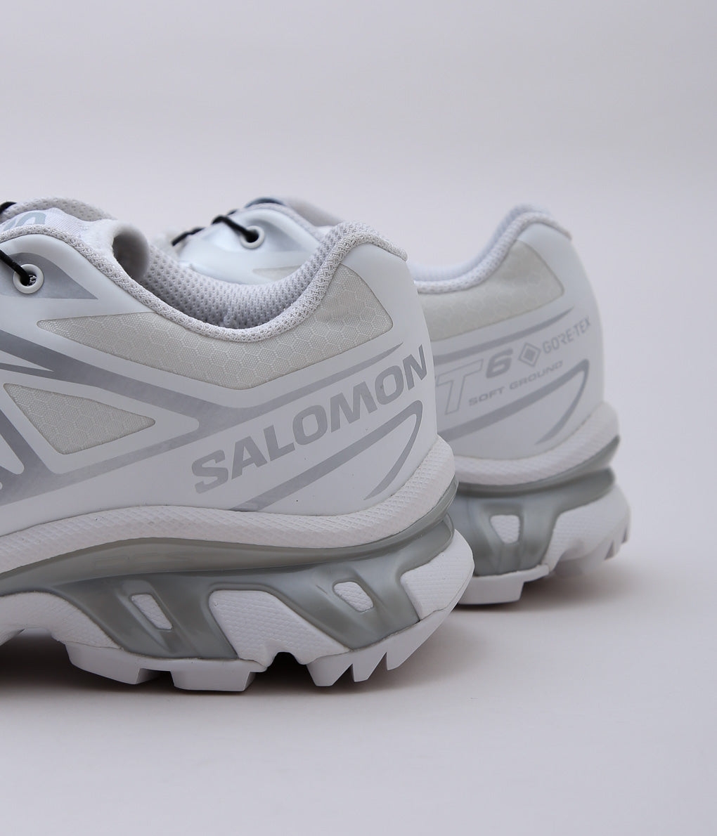 SALOMON ``XT-6 GTX'' (WHITE/WHITE/FTW SILVER)