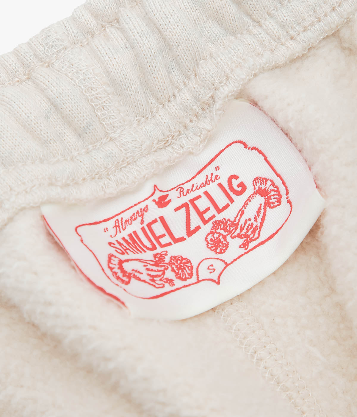 SAMUEL ZELIG "NORTHFIELD SWEAT SHORT" (OATMEAL GREY)