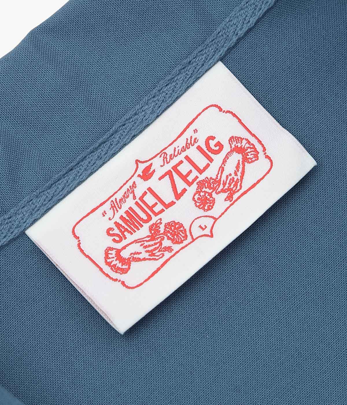SAMUEL ZELIG "ORCHESTRA CAMP SHIRT" (DEEP BLUE)