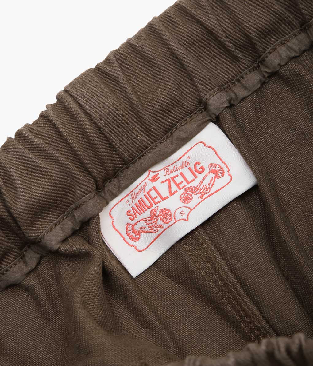 SAMUEL ZELIG ''RESTAURANT PANT'' (BROWN)