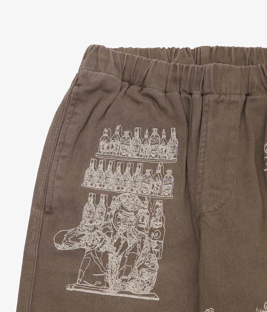 SAMUEL ZELIG ''RESTAURANT PANT'' (BROWN)