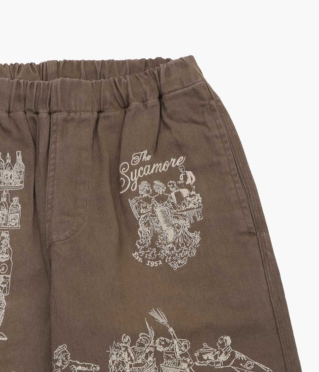 SAMUEL ZELIG ''RESTAURANT PANT'' (BROWN)