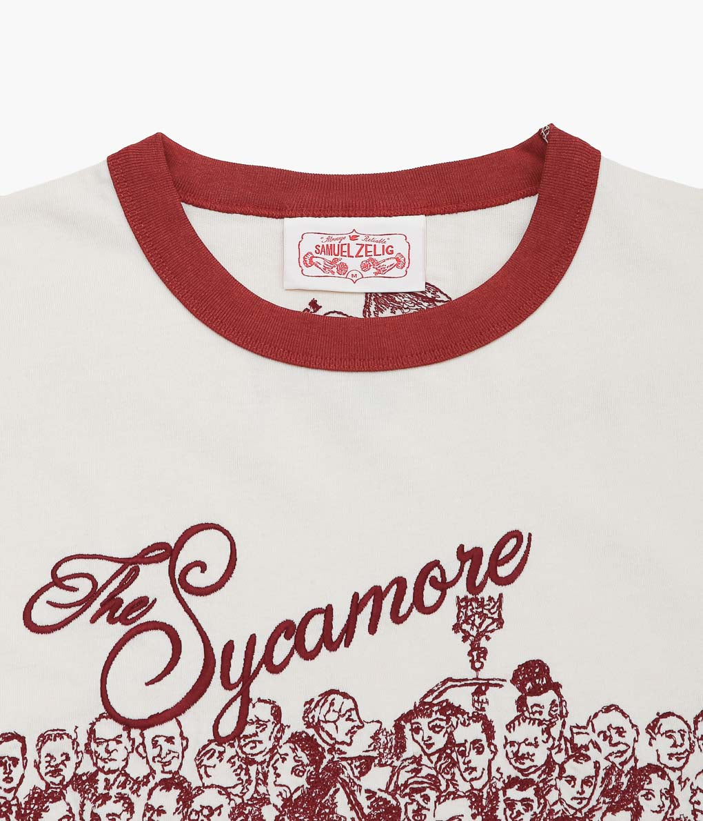 SAMUEL ZELIG ''RESTAURANT TEE''(NATURAL)
