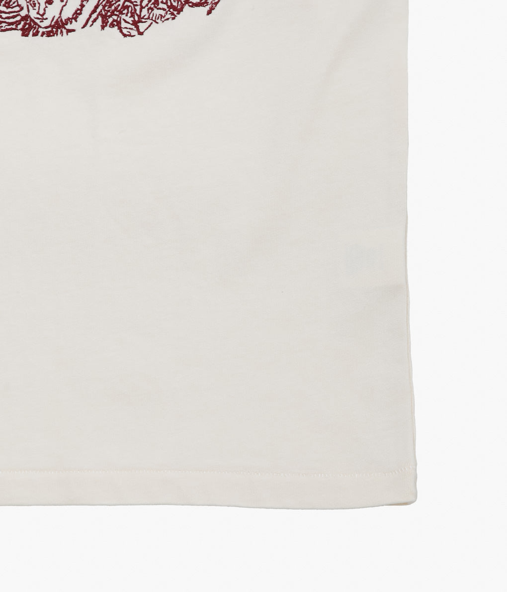 SAMUEL ZELIG ''RESTAURANT TEE''(NATURAL)
