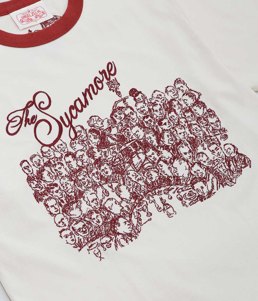 SAMUEL ZELIG ''RESTAURANT TEE''(NATURAL)