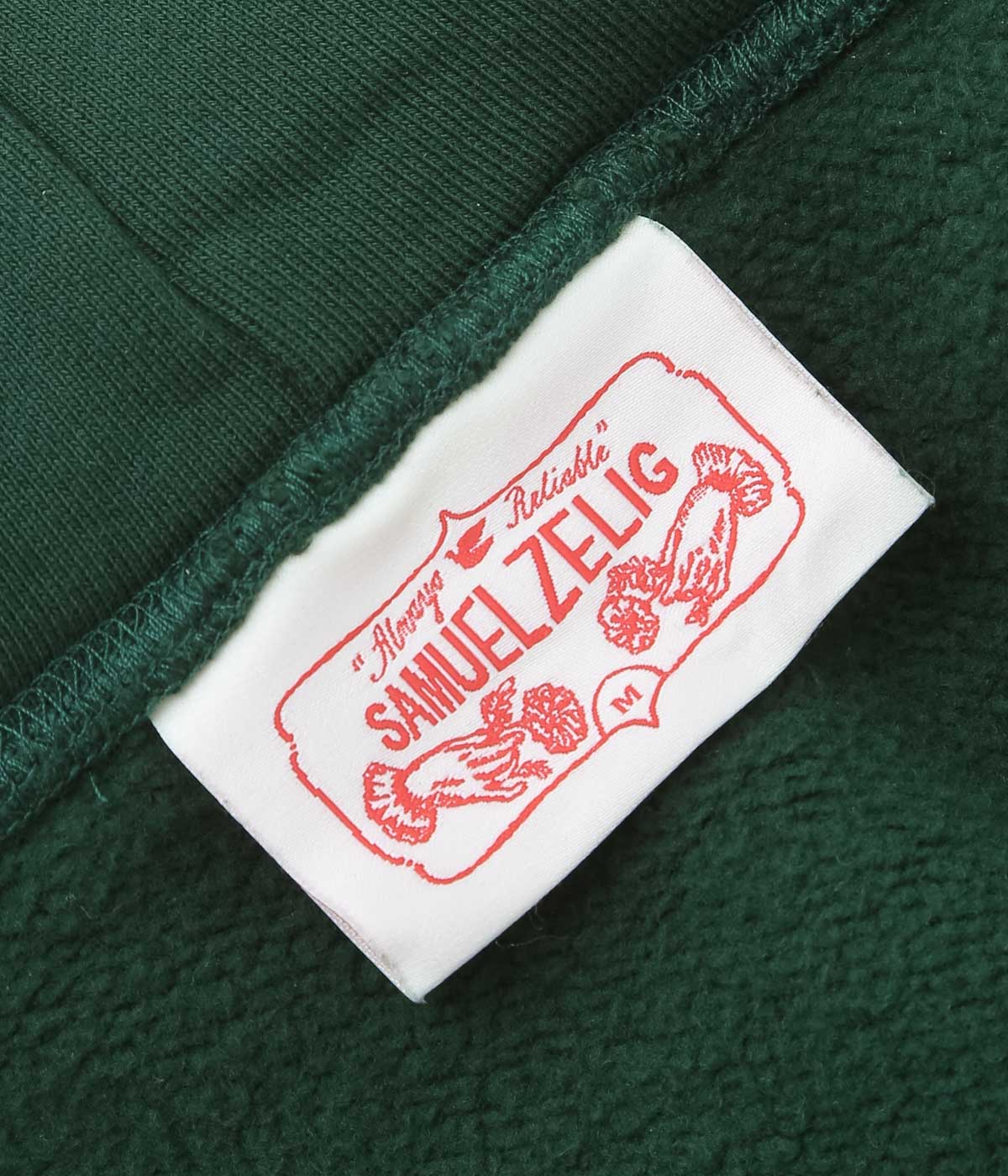 SAMUEL ZELIG ''TRAIL HOODIE'' (FOREST GREEN)