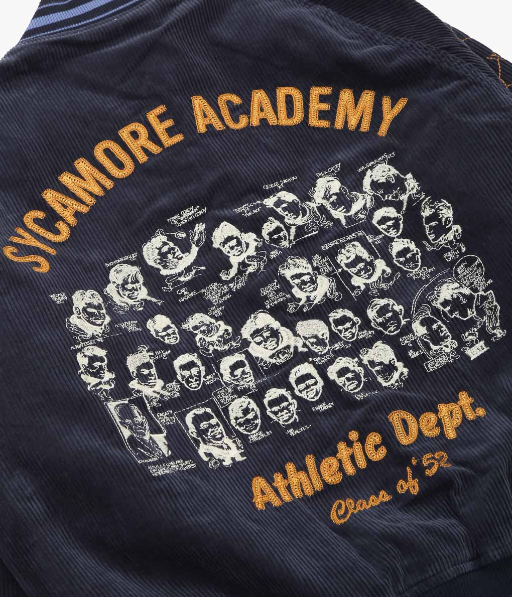 SAMUEL ZELIG ''VARSITY JACKET''(NAVY)