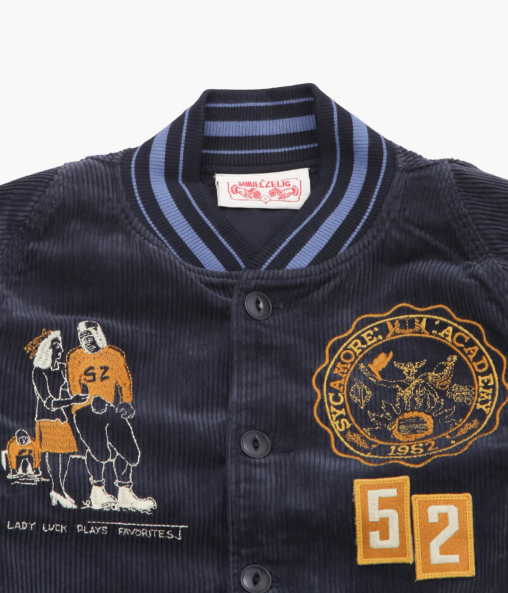 SAMUEL ZELIG ''VARSITY JACKET''(NAVY)