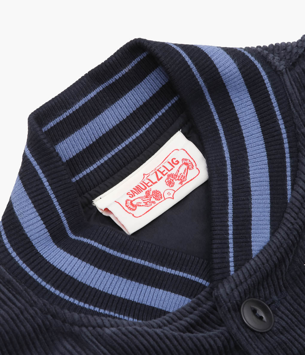 SAMUEL ZELIG ''VARSITY JACKET''(NAVY)
