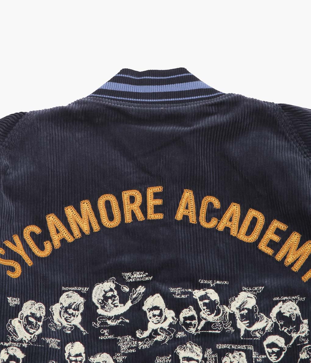 SAMUEL ZELIG ''VARSITY JACKET''(NAVY)
