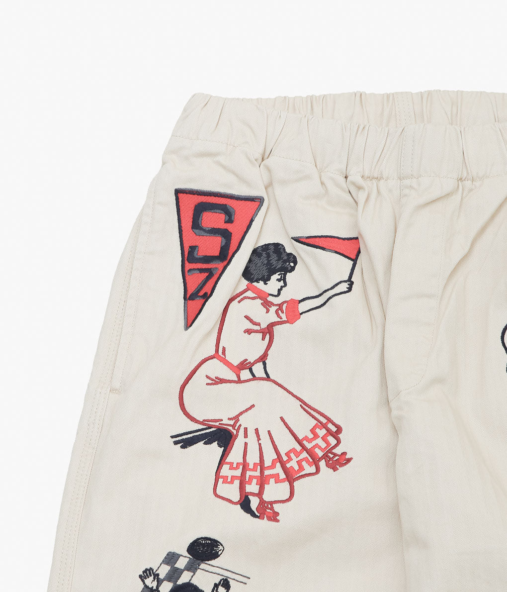 SAMUEL ZELIG ''VARSITY PANT'' (NATURAL)