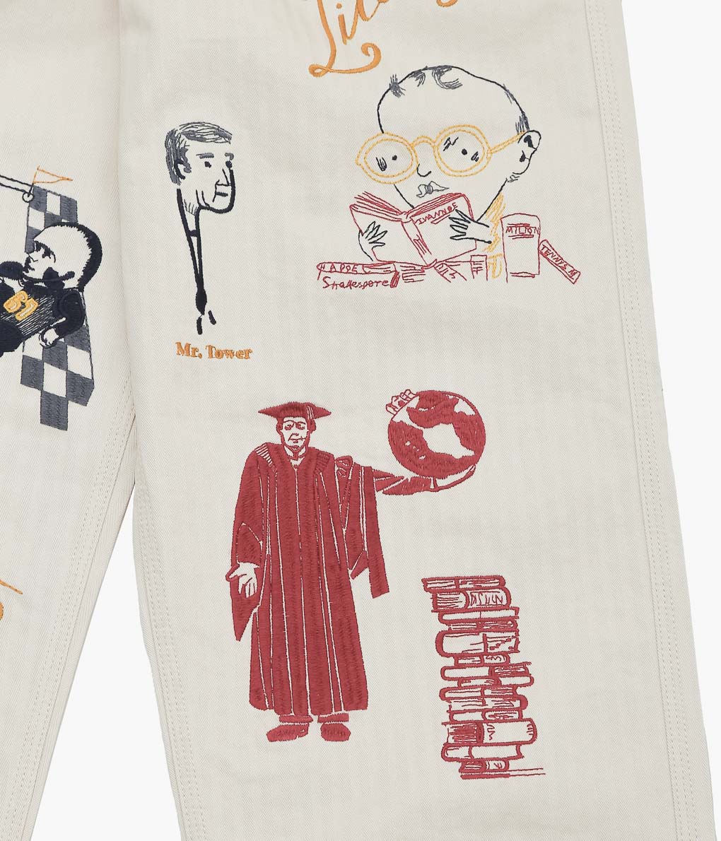 SAMUEL ZELIG ''VARSITY PANT'' (NATURAL)