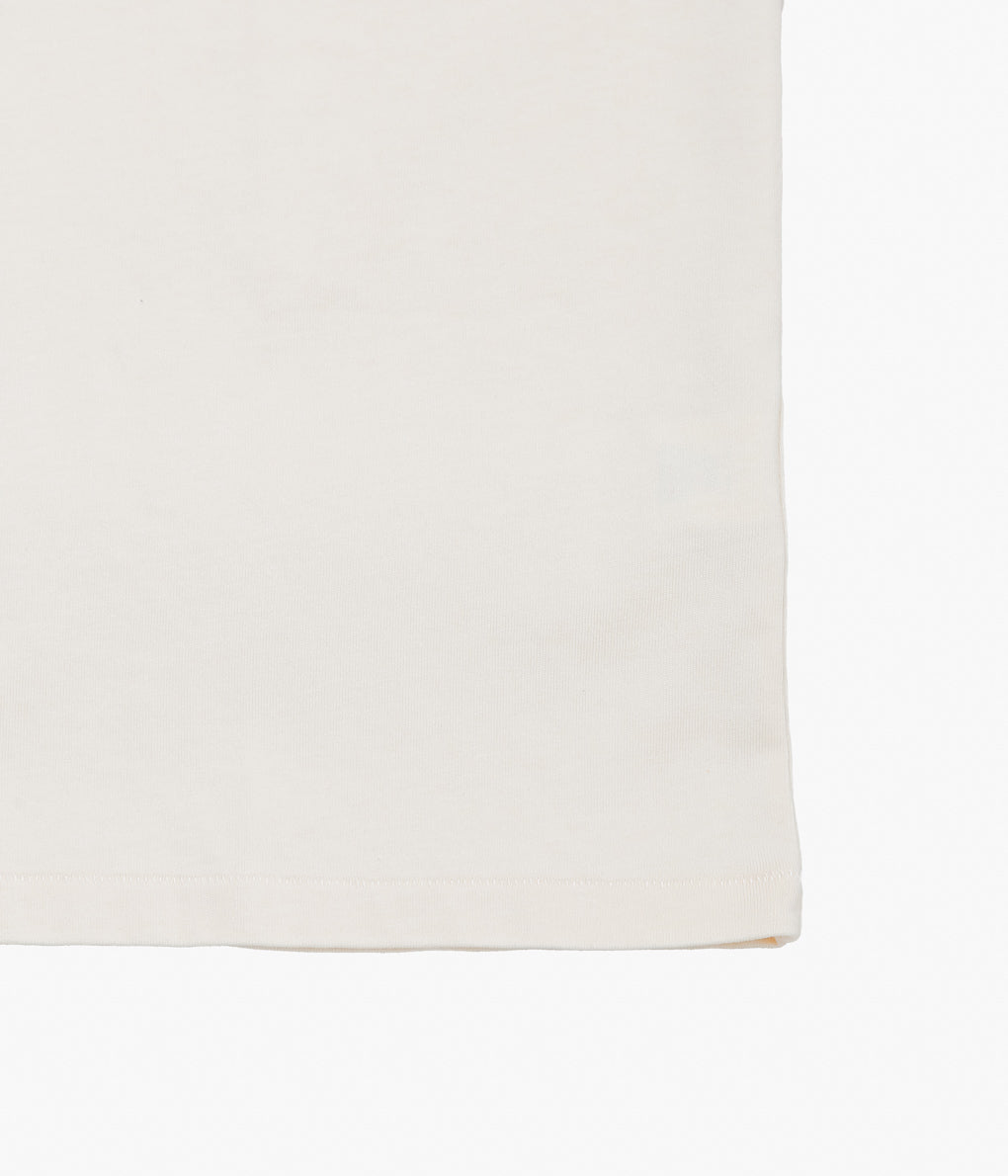 SAMUEL ZELIG ''VARSITY TEE''(NATURAL)