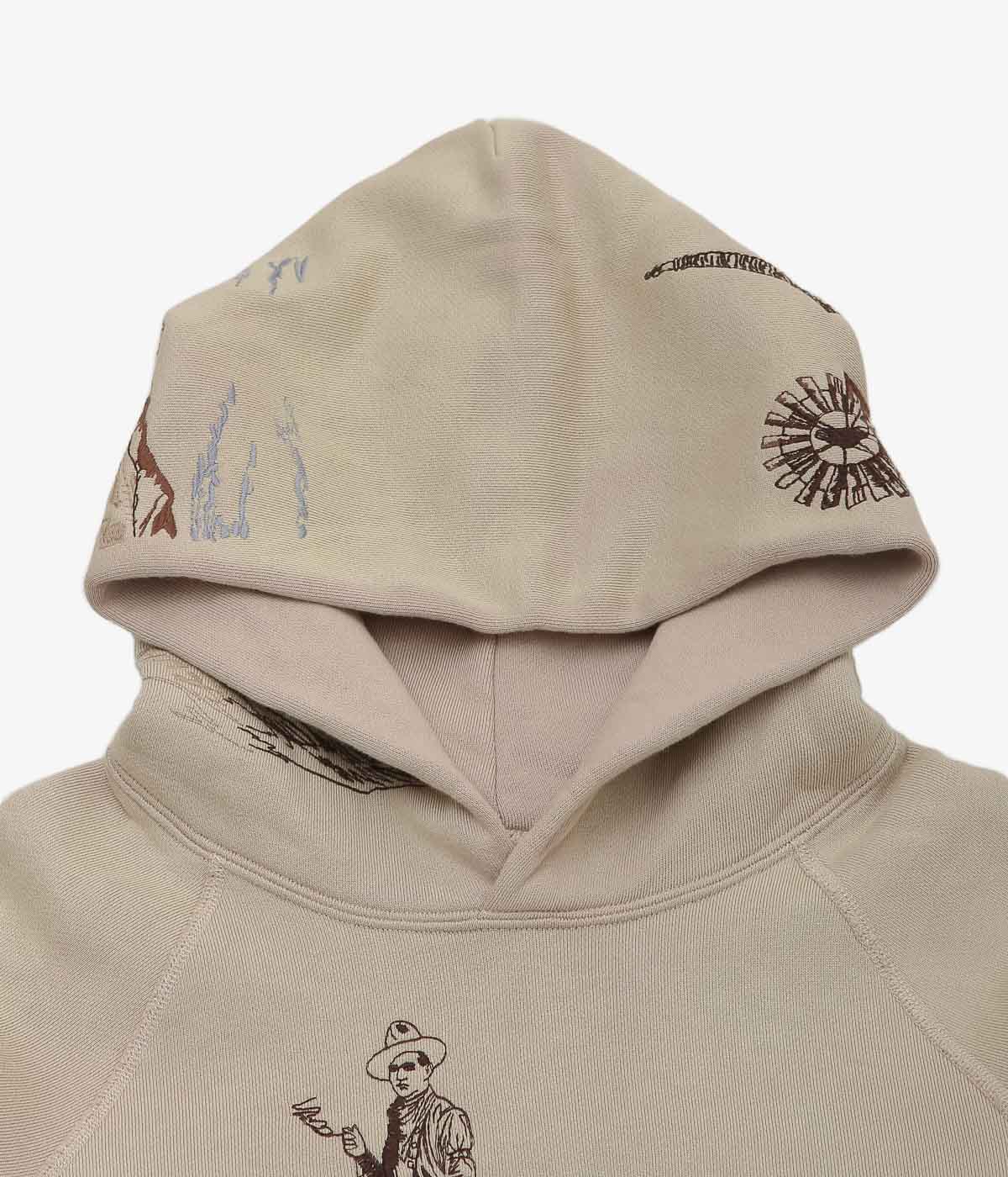 SAMUEL ZELIG ``WESTERN HOODIE'' (NATURAL)