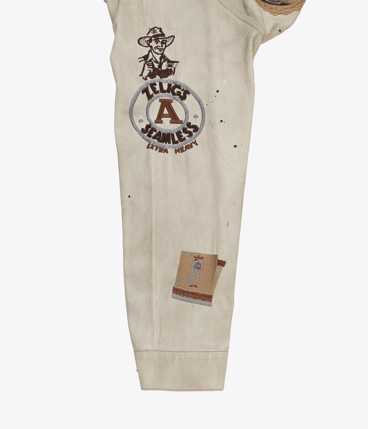 SAMUEL ZELIG ''WESTERN ZIP JACKET'' (NATURAL)