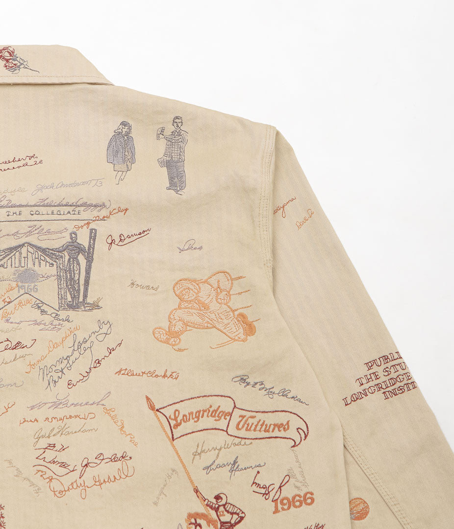 SAMUEL ZELIG ''YEARBOOK JACKET'' (NATURAL)