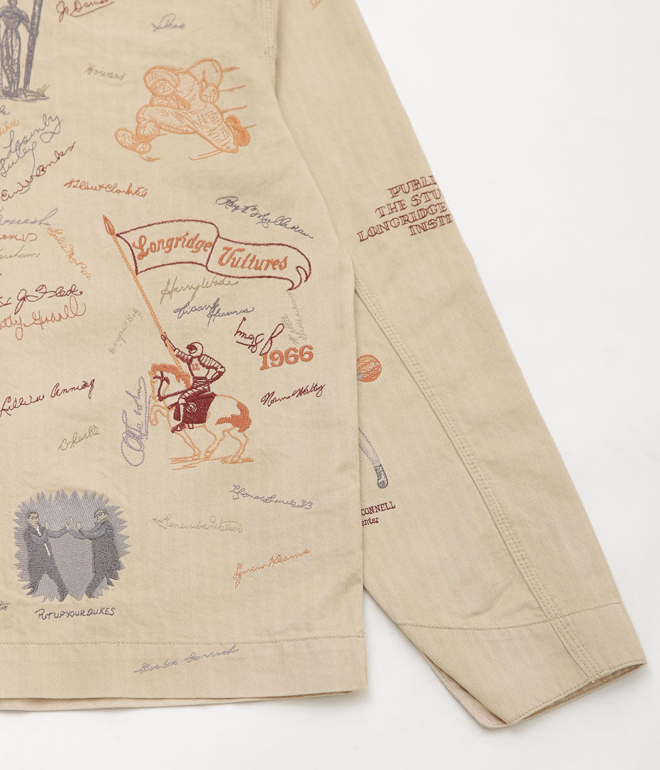 SAMUEL ZELIG ''YEARBOOK JACKET'' (NATURAL)
